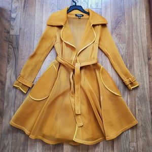 Celebrity fashion by Hera Collection yellow coat